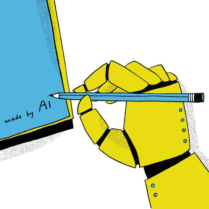 KI-Statement der Illustrator:innen syndicom