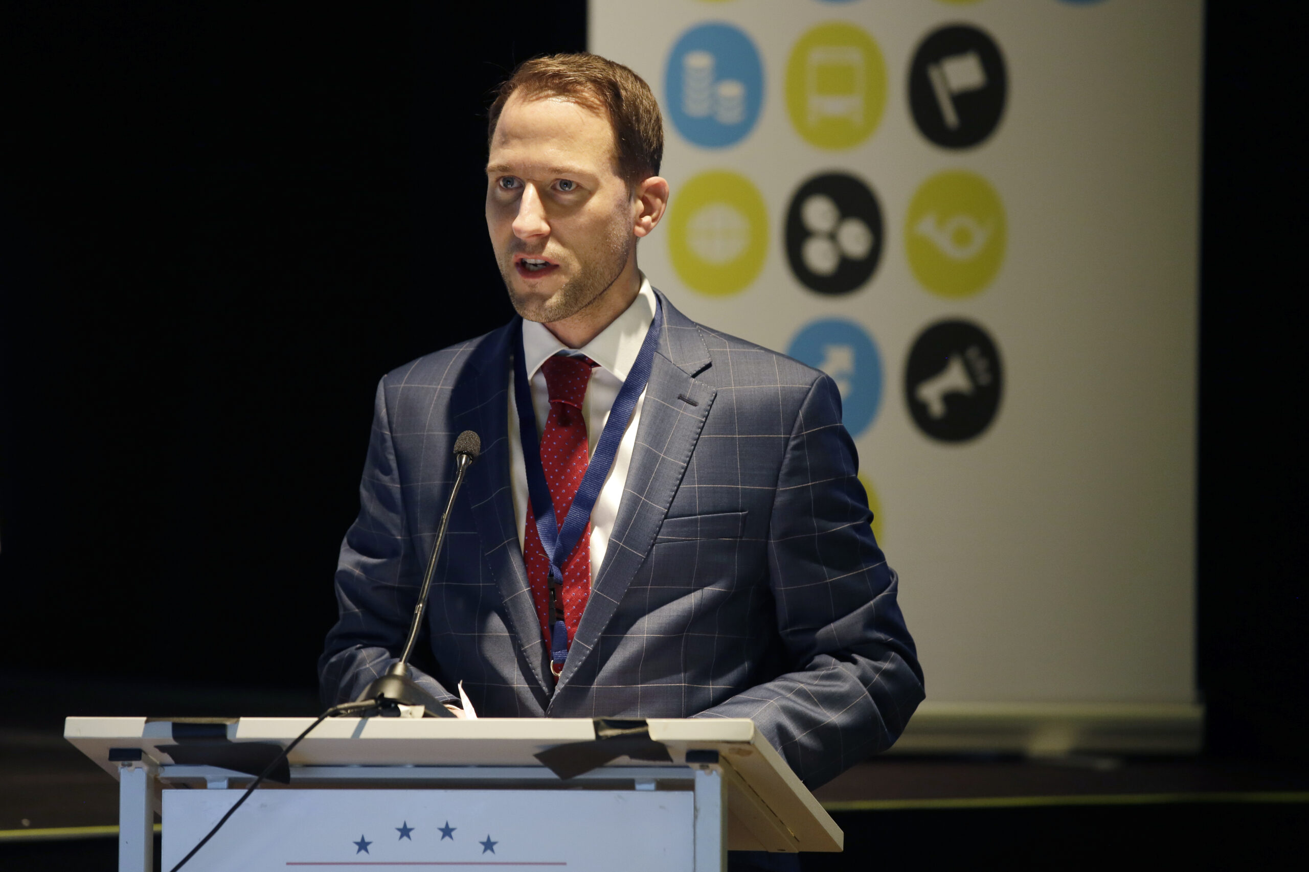 Langenthal, Parkhotel, syndicom - Kongress 2021, neues Geschäftsleitungsmitglied Daniel Hügli, Sektor ICT stellt sich vor. 26.11.2021 Bild: Sabine Rock