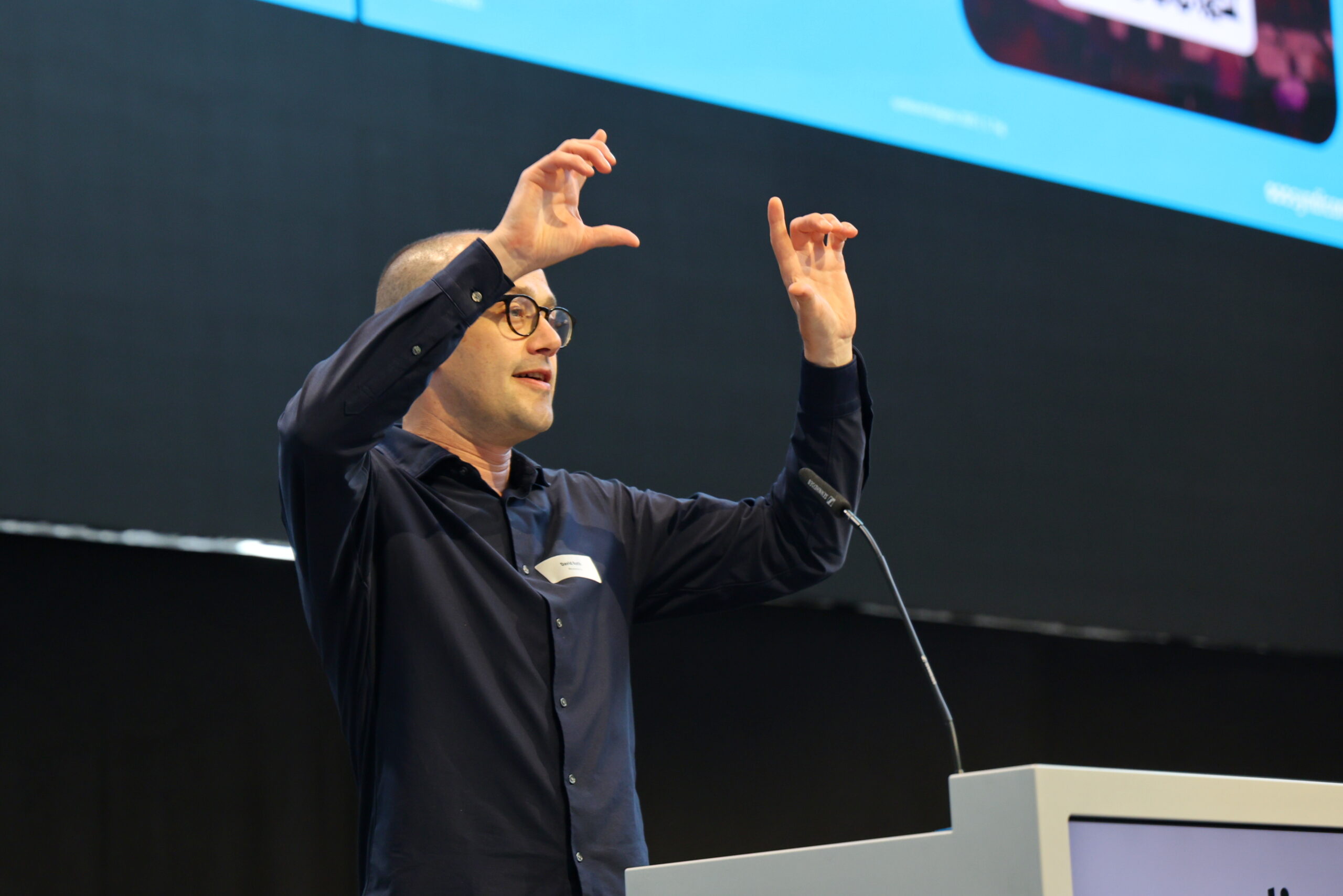 Gewerkschaft syndicom Kongress 2025 Baden, Rede David Roth