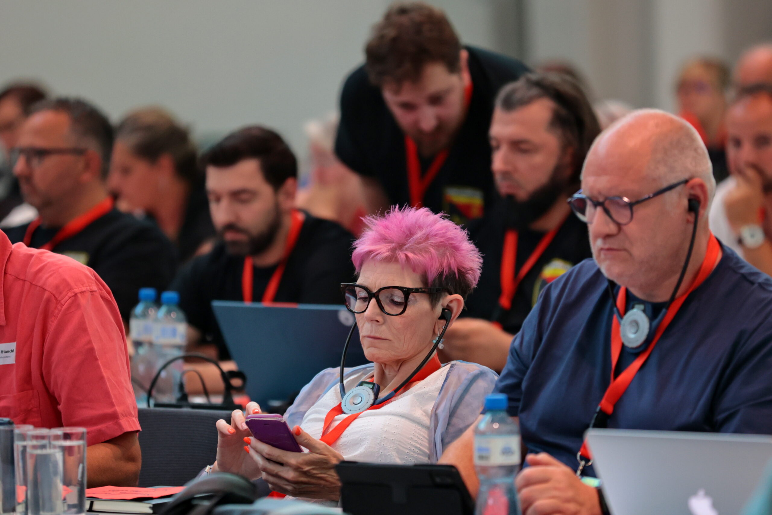 Gewerkschaft syndicom Kongress 2025 Baden, Teilnehmer:innen