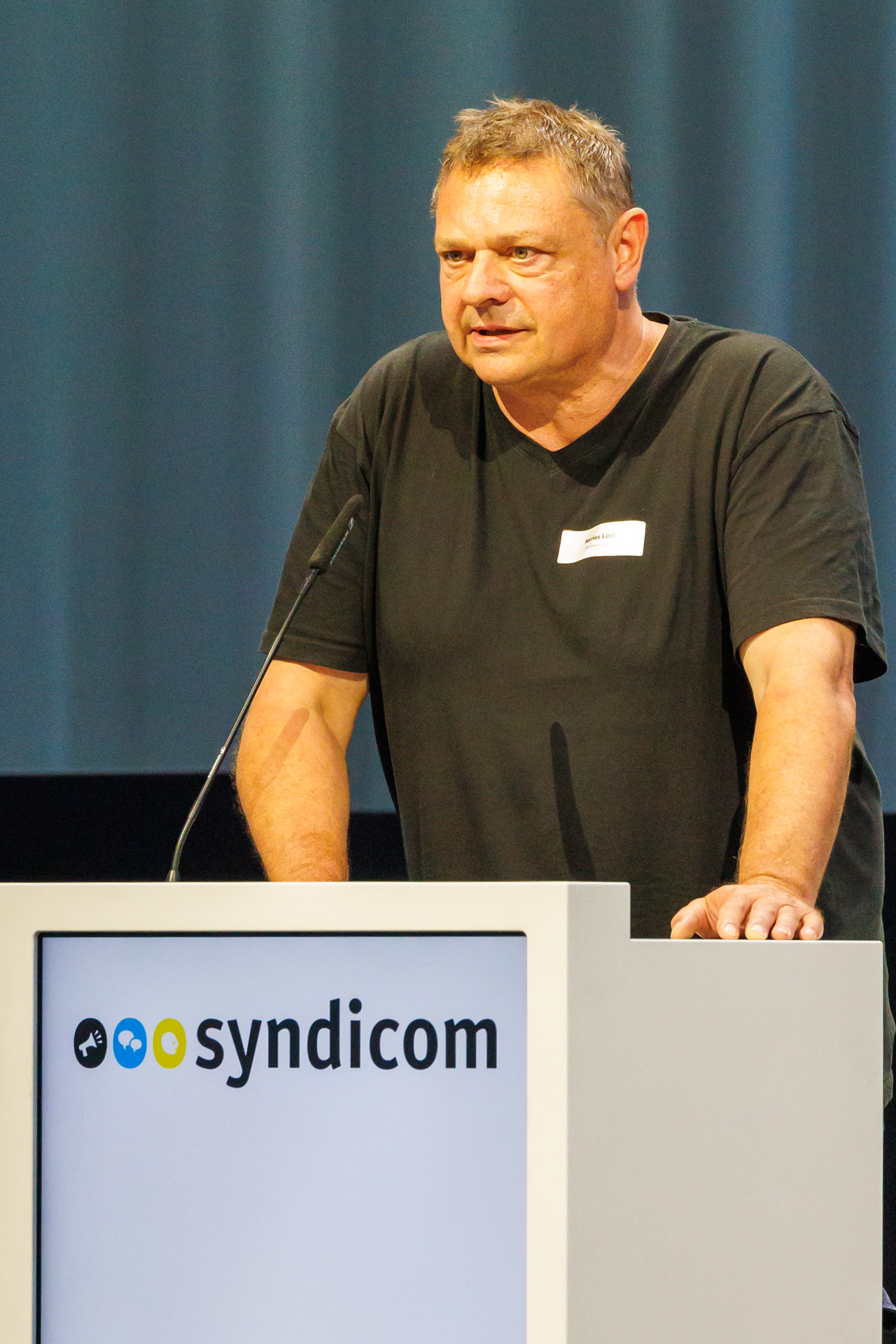 Gewerkschaft syndicom Kongress 2025 Baden, Redner