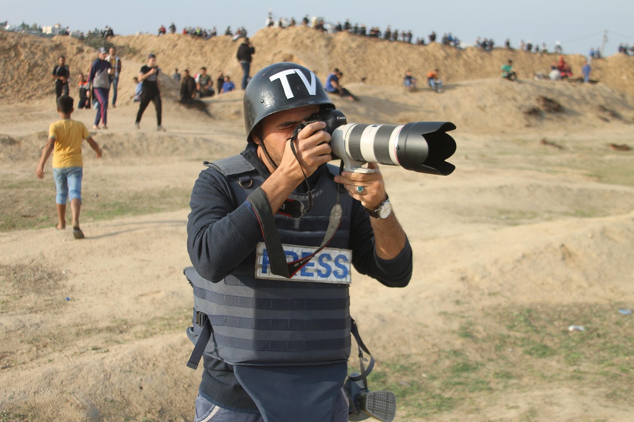 syndicom fordert rasche Schritte für den Schutz von Medienschaffenden in Gaza